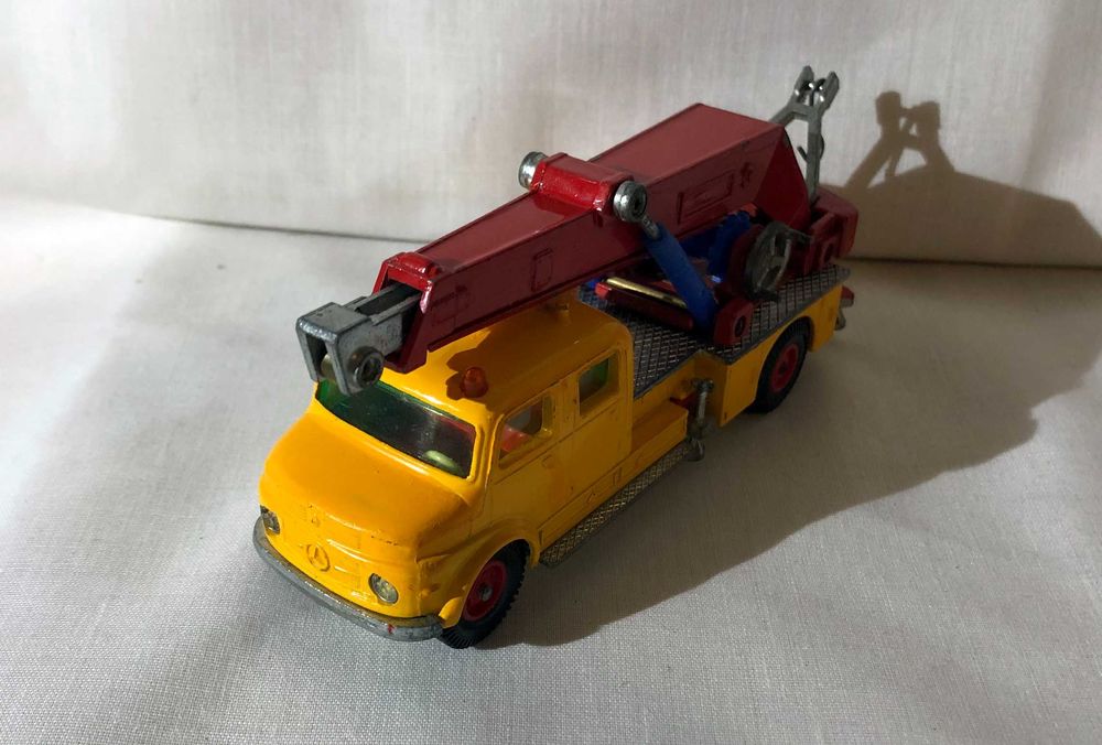 Macheta Camion macara Siku Mercedes Nr V293 sc 1 55 Made in Germany