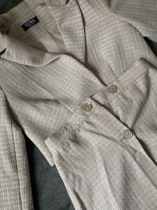 Твидовая двойка с юбкой