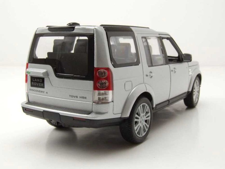 Macheta auto Land Rover Discovery 4 Gri, 1:24 Welly