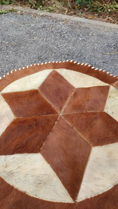 Preș din piele naturala de vacă