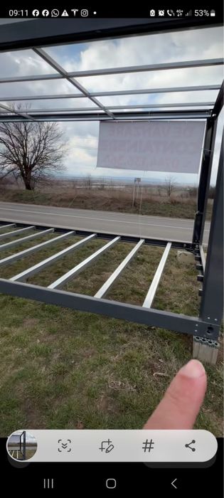 Structura metalica container modular, Cadru container, Cadre containere