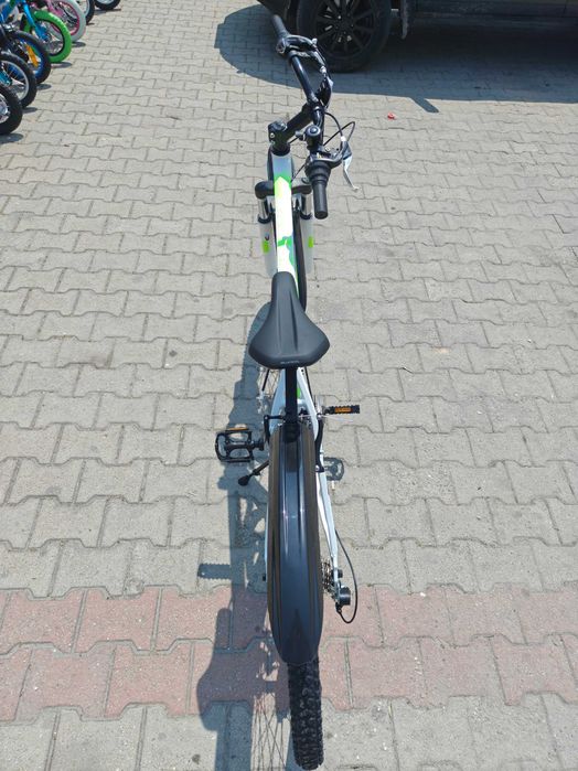 PA Алуминиев велосипед 27.5" PRO бял/зелен