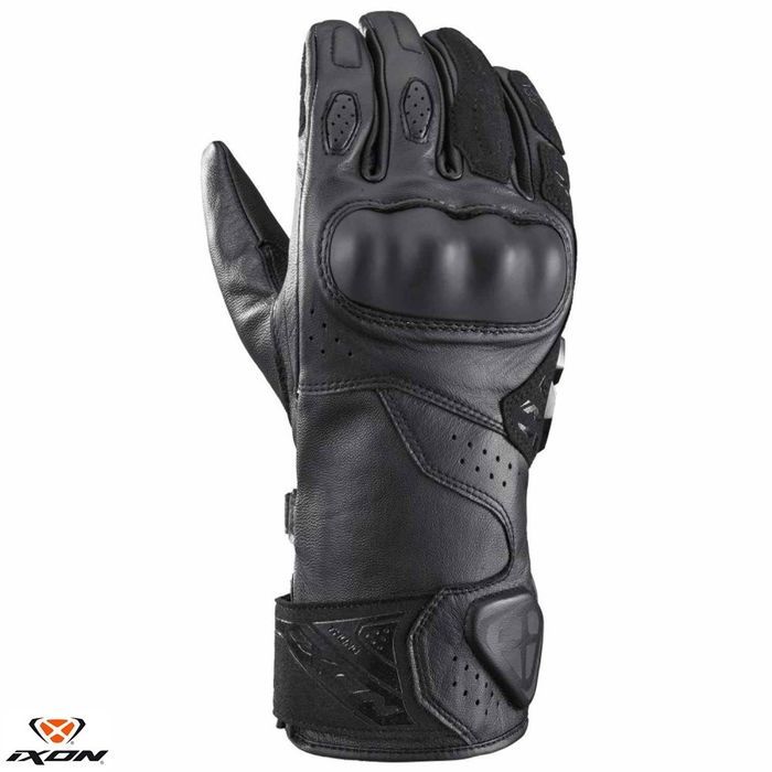 Manusi barbati Racing vara piele Ixon Thund MS negru