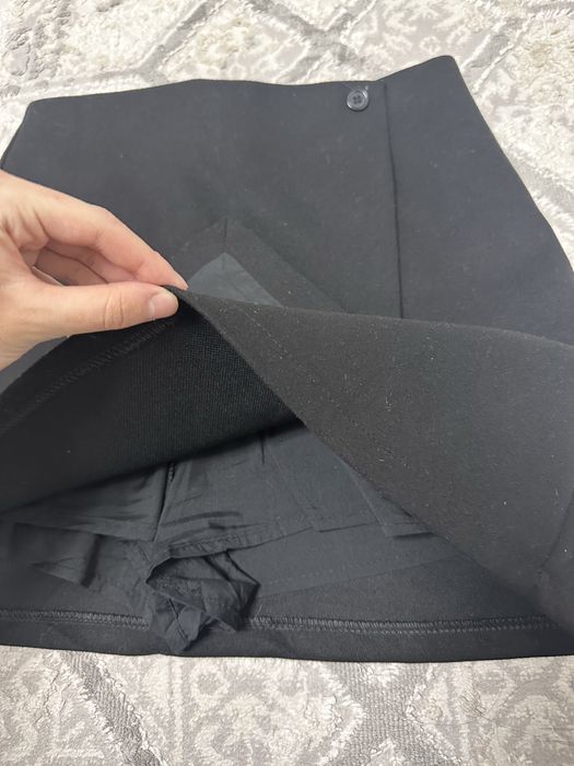 Мини юбка теплая