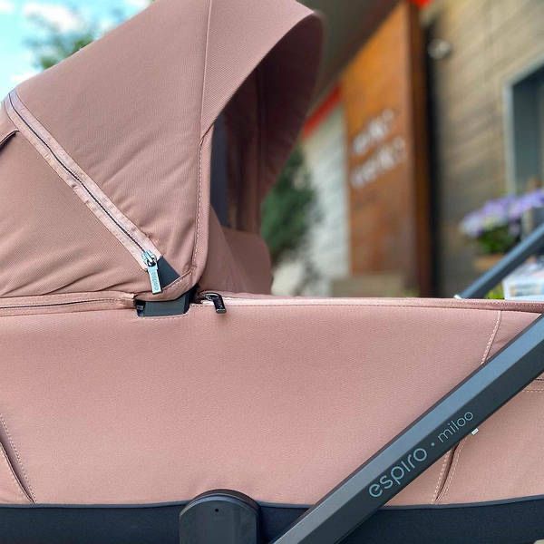 Бебешка количка 2в1 Miloo Pink Love Story - Espiro