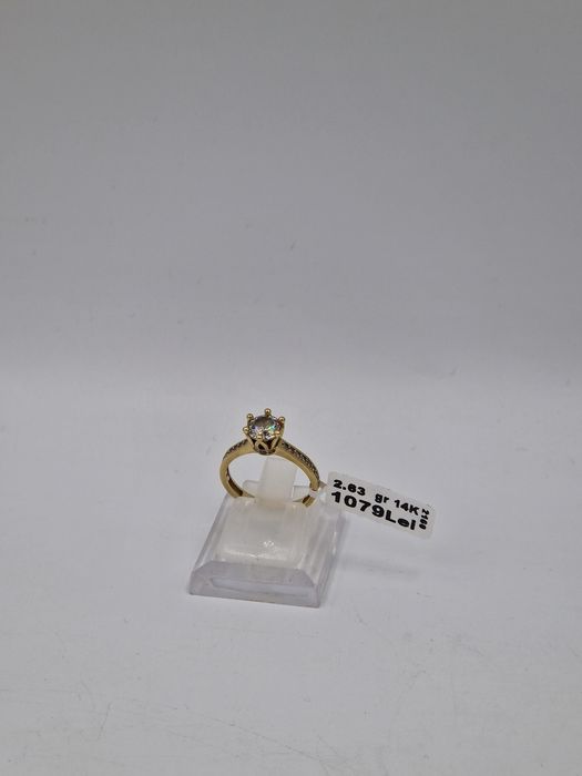 Inel Aur 14k Greutate 2.63gr Marimea 11[52] #49516