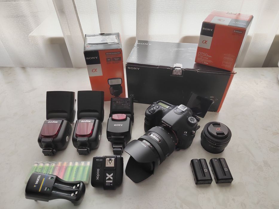 Фотоаппарат SONY ILCA-77M2 с набором для продвинутой съёмки