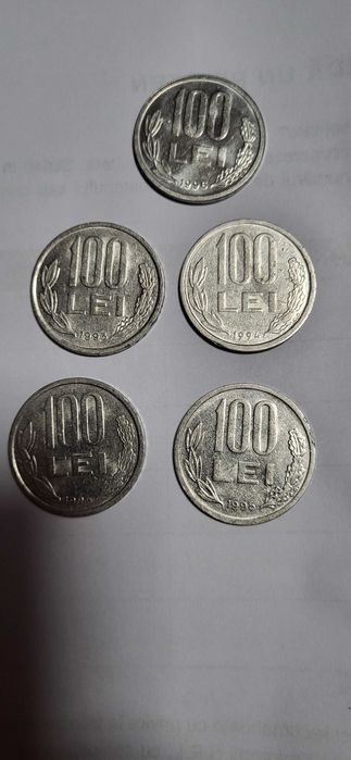 Monede 100 de lei