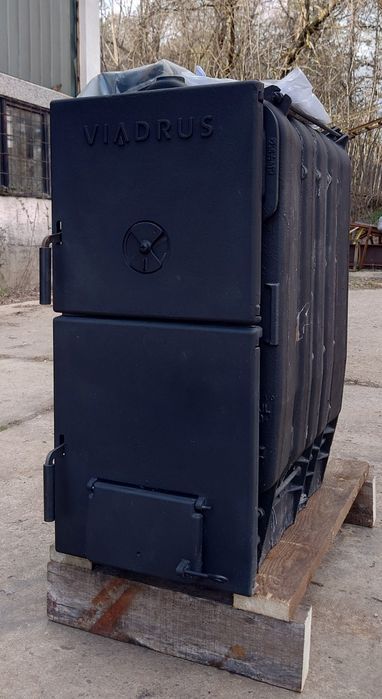 НОВ чугунен котел на твърдо гориво Виадрус/Viadrus U22 5D 30 kW
