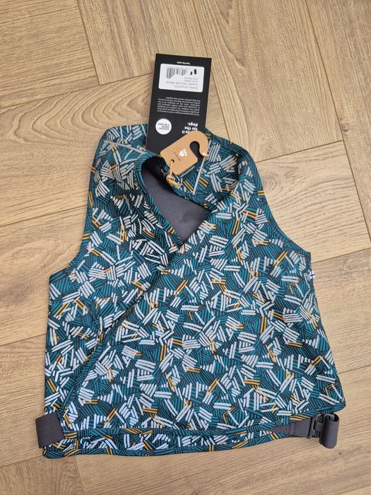 Hurtta Safety Wrap ECO nou, caine, 65-75 cm, Peacock