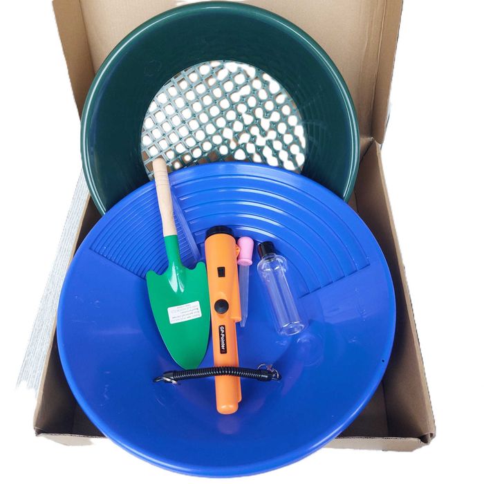 Комплект за самородно злато - златарски леген и други