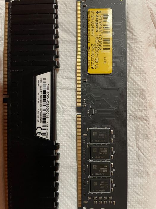 Vând  24 GB RAM DDR4 PC