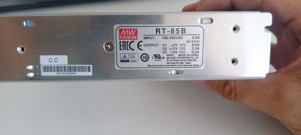 Блок питание 12В Mean Well RT-85B.