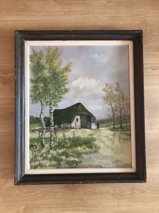 Картина голяма