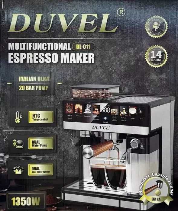 Профессиональная кофемашина Duvel dl-011