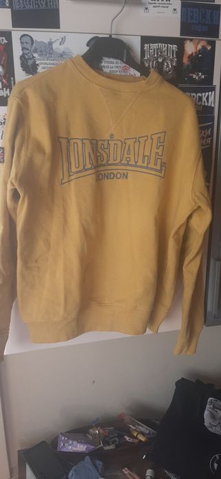 Lonsdale блуза жълт цвят