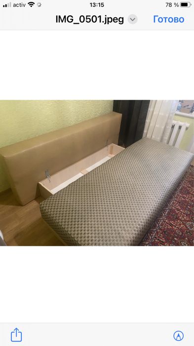 Мягкий диван- трансформер б/у