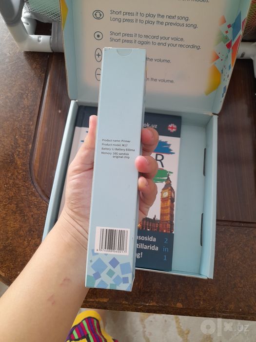 Nano book kitob ingliz va rus tilini òrganish uchun