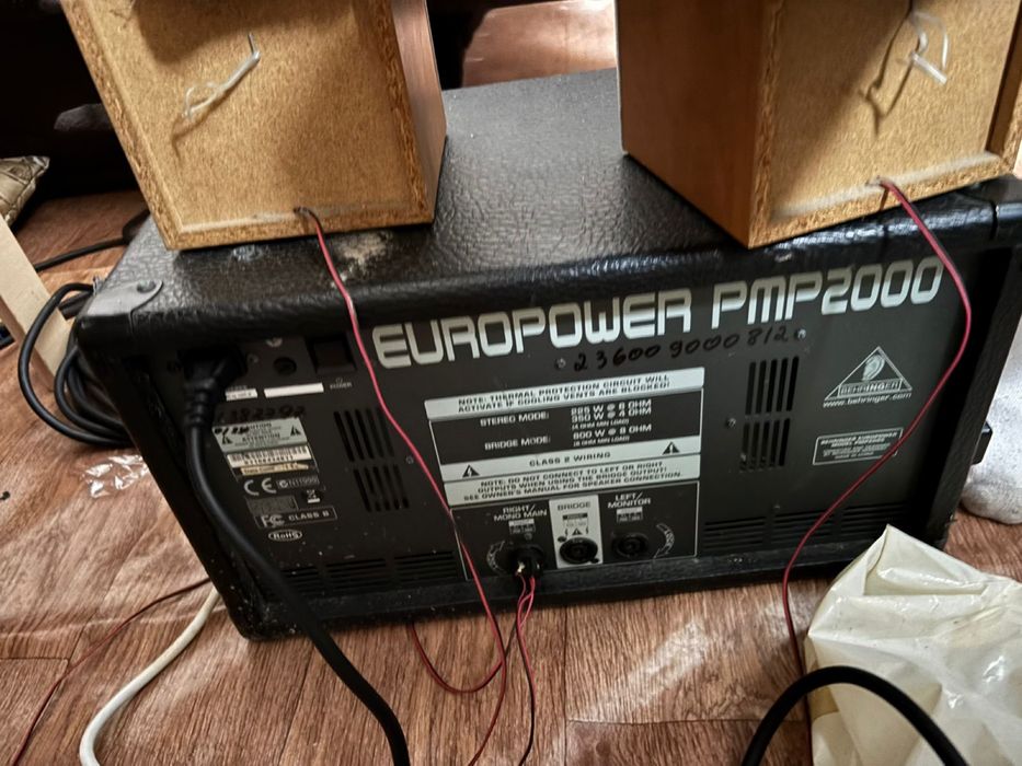 Микшерный пульт Behrinnger PMP2000-EU