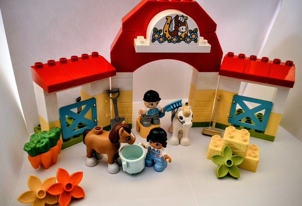 Set duplo ferma de cai