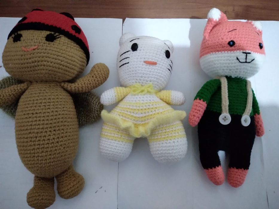 Papusi handmade din bumbac