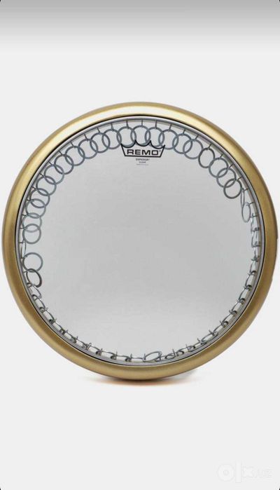 Professional Remo plastik doira (14 dyuym / 35.5 sm) + Sifatli chexoli