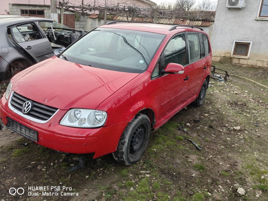 Vw Touran 1.9TDI 105к.с 6 скорости на части