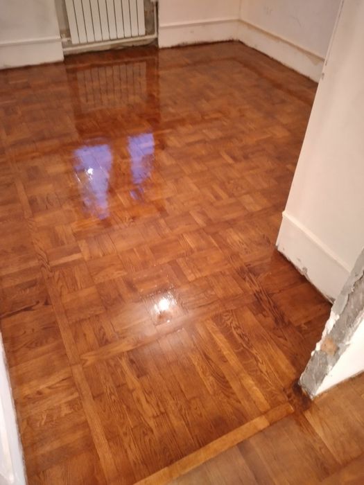 Шлифовка пол паркет