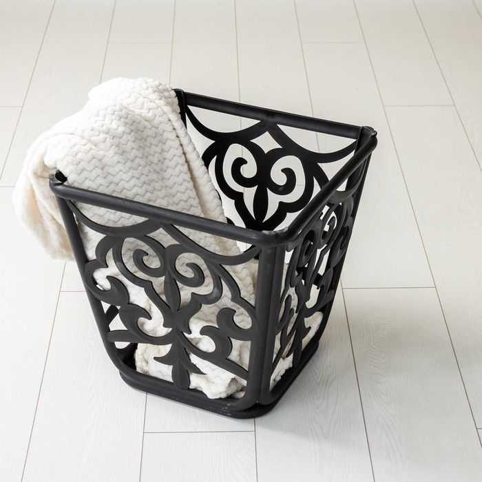 Табурет-корзина пластиковый