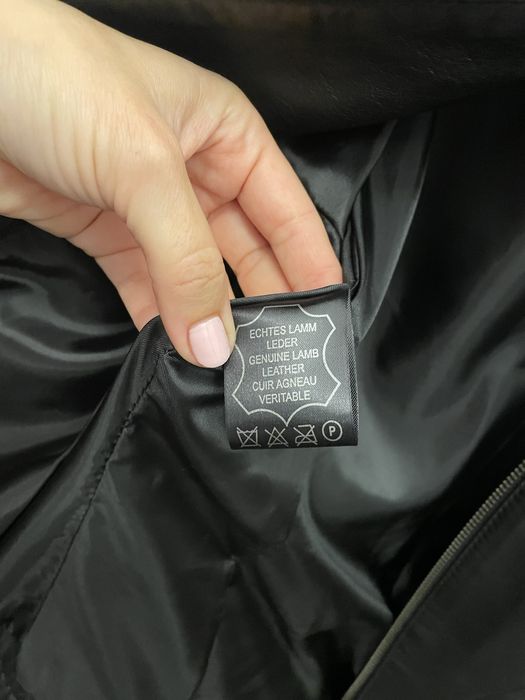 Jacheta/geaca/haina piele dama neagra/NOUA, 36