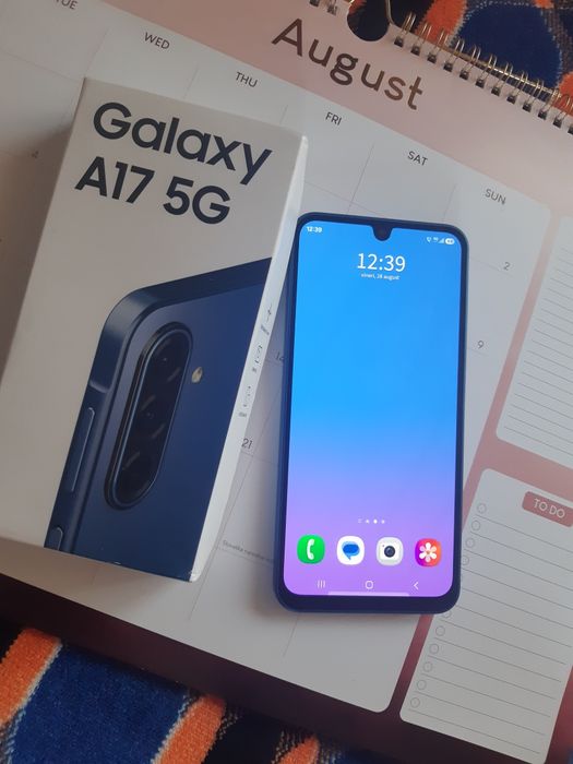Samsung a17 albastru nou