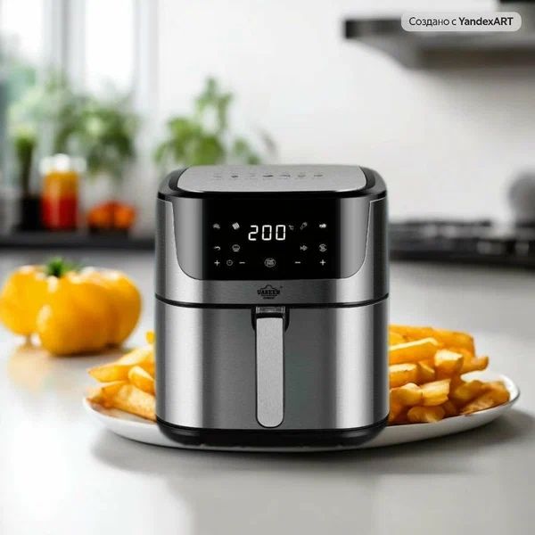 Многофункциональный аэрогриль 10в1 от Uakeen (Германия), 10л