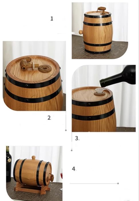 Винтажный бочонок 3 литра.