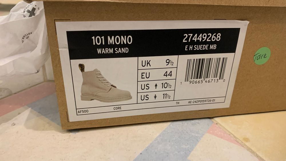 Dr. Martens 101 Mono warm sand