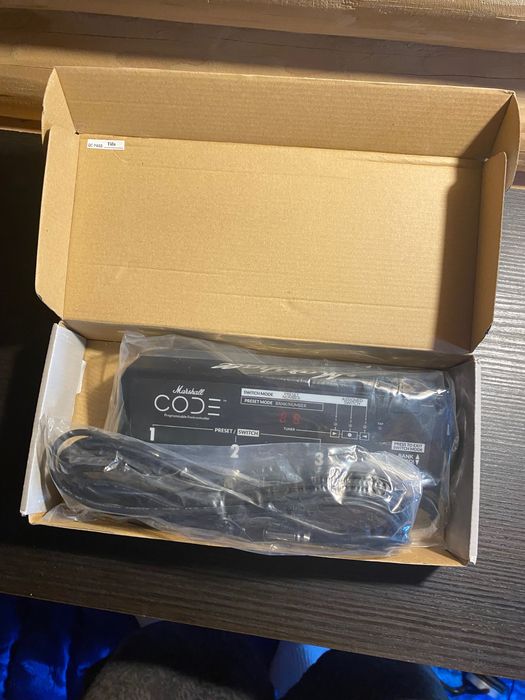 Marshall CODE Programmable Footcontroller PEDL-91009 – Full Box