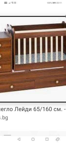 Детско легло/кошара 3в1