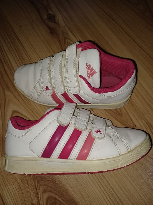 Детски  кожени маратонки Adidas