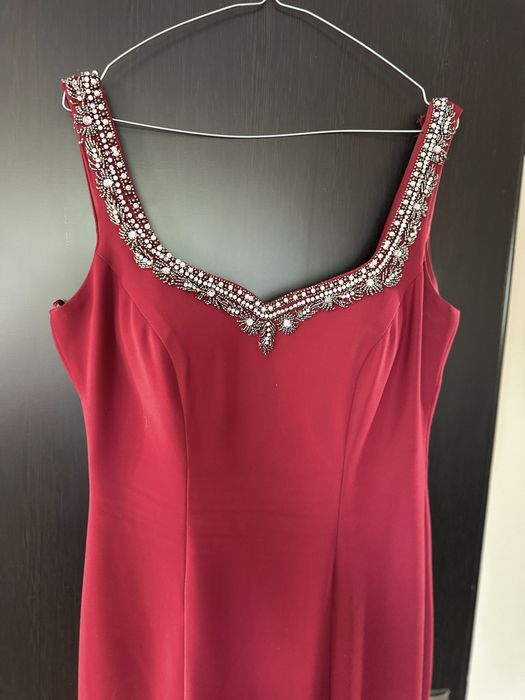 Rochie de seara cusuta manual