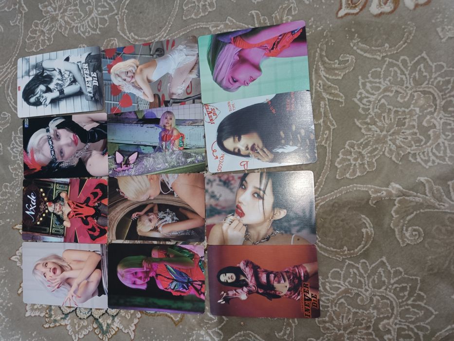 Карты (G)i-dle ломо