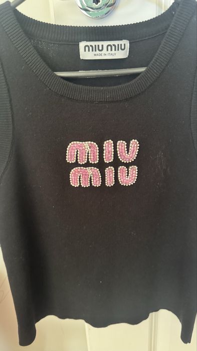 Черен Потник Miu Miu размер С/М