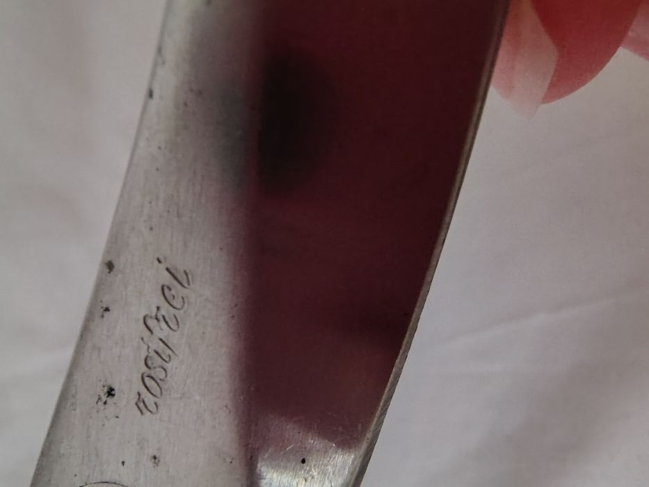 Foarfecă veche din oțel inoxidabil