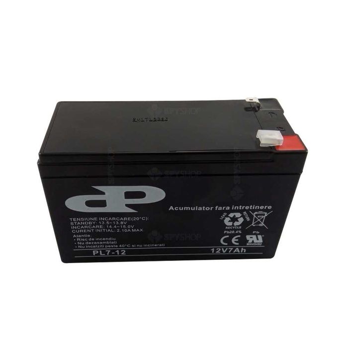 Acumulator 12V 7A baterie 7Ah masinute electrice surse nou