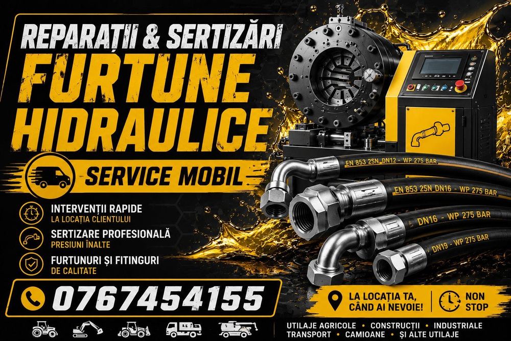 Sertizari furtunuri hidraulice