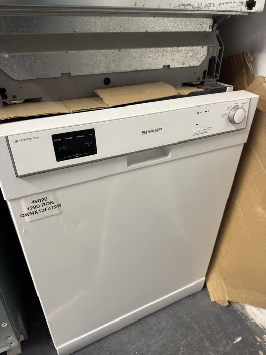 Mașina de spălat vase semi-incorporabila Sharp QW-HX13F472W