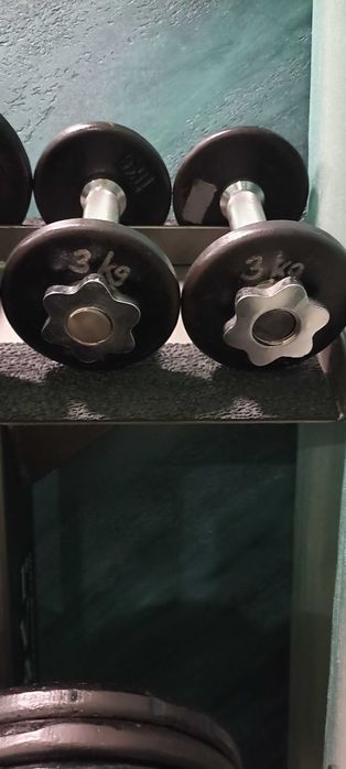 Дъмбели от 3 кг до 39 кг