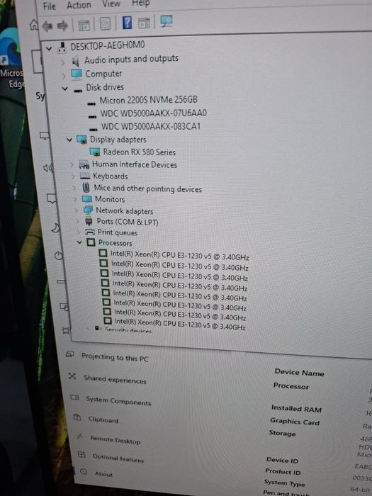 Unitate PC Intel Xeon 1230 v3 (I7 4770) -N2-