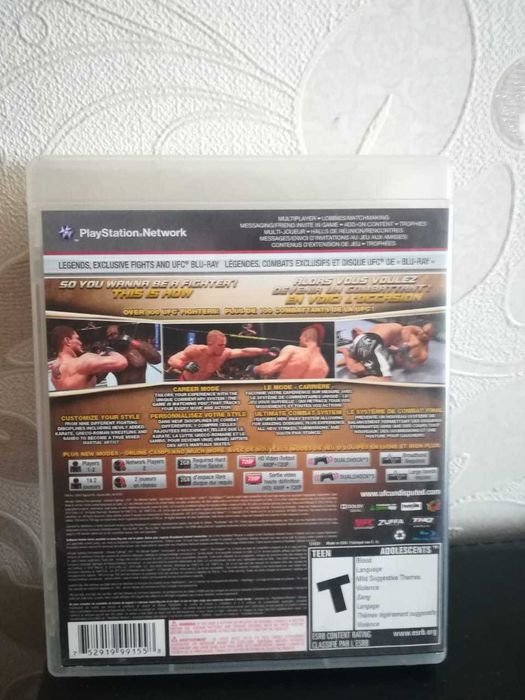 Игра на PS3 UFC Undisputed 2010