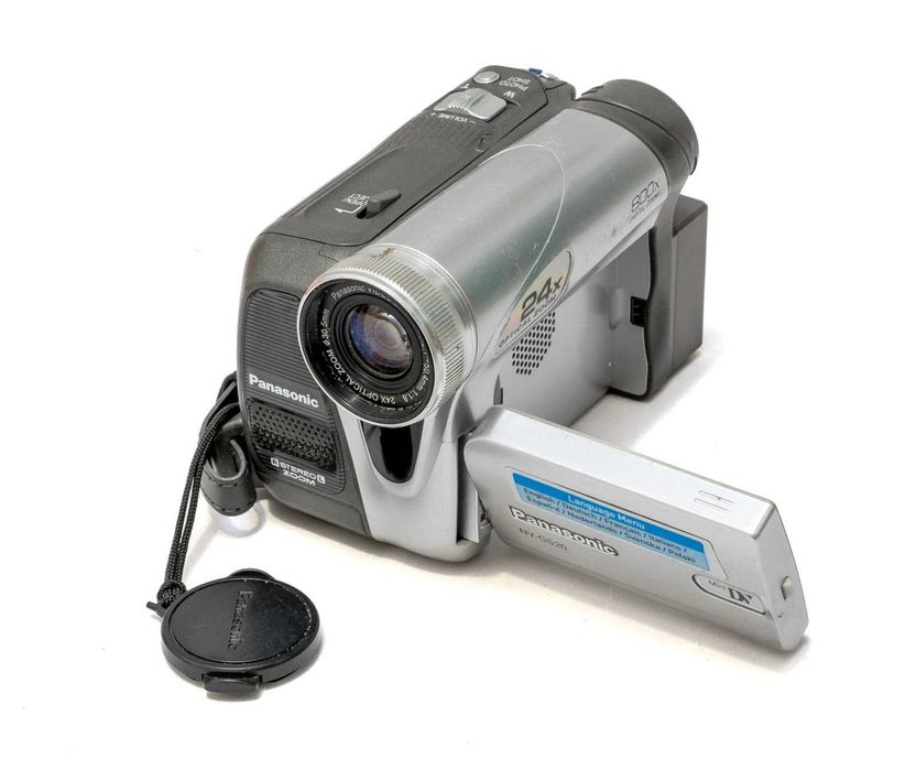 minidv casete video videocamera panasonic