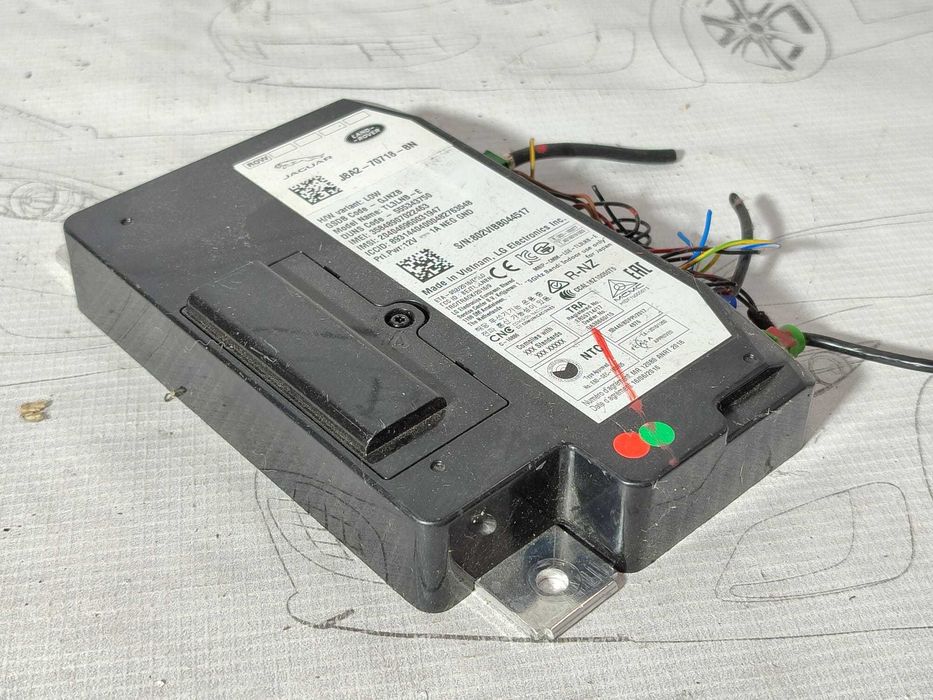 Modul telematică / Calculator TCU Jaguar F-Pace COD: J8A2-70718-BN 2018 / [2016+] / (5D3)
