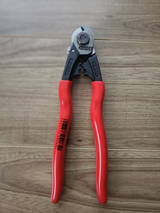 Cleste taiat cabluri si sarma, 10 mm2, 190 mm, KNIPEX 95 61 190